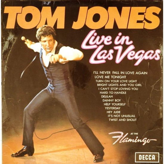 Пластинка Tom Jones Live In Las Vegas